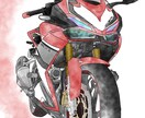 ライダー向けのイラストを出品します バイクorヘルメットなどのイラストを出品します イメージ7