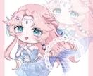 商用利用◎かわいい女の子ミニキャラお描きします 「あなただけのかわいい世界観」を形にします♪ イメージ5