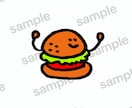 あなただけの個性的な食べ物アイコンかきます 3枚で1000円/オプションなし/修正無制限/最短即日納品 イメージ2