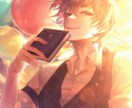 耽美・鮮やかな厚塗り風イラストご制作します 【2月まで駆け出し限定価格！】立ち絵、MV用、アイコンなど イメージ7
