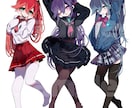 美少女・美男子の魅力を引き出すイラストを制作します 男性〇二次創作○創作〇個人制作から商用制作まで イメージ5