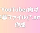 動画に日本語・多言語字幕を作成します 短納期対応！SRT納品＆焼き込みOK イメージ1