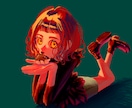 SNSのアイコンを描きます 女の子と暖色、光が得意です！絵柄の方向性も相談可 イメージ7