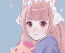 透明感のあるイラストお描きします 丁寧な作業を心がけています！アイコン、配信背景など イメージ4