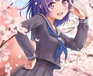 一枚絵を制作！かわいい系イラストなどを描きます 小説表紙や立ち絵などお気軽にご連絡ください★ イメージ2