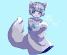 ワンカラーイラスト制作します ワンカラー+影付け程度のイラストを制作します イメージ1