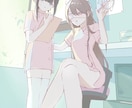 ご希望に沿ったイラストを制作します なんでもご相談ください！SNS、オリジナル楽曲、歌みた用等 イメージ5