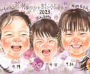 あたたかみのある似顔絵を描きます キラキラしたなんだかときめく、そんな似顔絵を目指しています。 イメージ3
