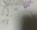 少し変わったイラストを描きます 変わった絵を必要としてる方にオススメです。 イメージ2