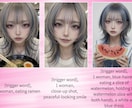 実績10件まで特別価格 画像LoRA作成代行します 思い通りのキャラ・画風固定 アニメ調・リアル調両方できます イメージ5
