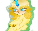 SNS等アイコン・TRPG立ち絵など描きます カートゥーンライク・デフォルメで描きます イメージ4