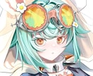 商用◎キャラの魅力を厚塗りで繊細に制作いたします 動画サムネ/立ち絵/キャラデザ/snsアイコン/1枚絵etc イメージ1