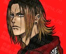 かっこいい男の【アイコン、ヘッダー】制作します 不良漫画みたいなかっこいい男を描きます！ イメージ5