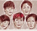 鉛筆スケッチ風⭐️リアル似顔絵⭐️描きます SNSアイコンや名刺、プレゼントなどに今だけ【特別価格】⭐️ イメージ3