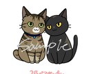 可愛いデフォルメの犬・猫ちゃん描きます 愛犬や愛猫のデフォルメならお任せ下さい！ イメージ3