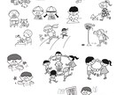こども向け、女性向けのかわいいイラストを描きます 挿絵やアイコンなどなんでもご相談ください イメージ3