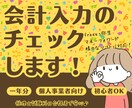 仕訳が合っているか確認致します 税理士事務所に依頼するレベルの知識を低価格で提供致します！ イメージ1