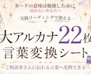 タロット「意味は覚えたのに読めない」を卒業させます 伝え方・質問・逆位置まで！カードを伝わる言葉へ変える実践教材 イメージ1