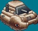 メタルスラッグのようなメカのドット絵描きます メタルスラッグのようなメカ限定です。人物は入りません。 イメージ7