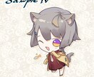 ミニャラ制作承ります SNSアイコンや立ち絵など、様々な用途でお使い頂けます✲ イメージ5