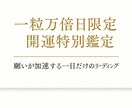 一粒万倍日限定・開運特別鑑定します 願いが加速する一日だけのリーディング イメージ1