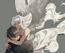 商用可！一枚絵制作します アイコン・ヘッダー・動画・サムネなどなどご自由に！ イメージ3