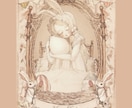 ヴィンテージラベルのような絵を制作いたします 装画やジャケットなどに、目を惹くイラストをお探しの方へ イメージ3
