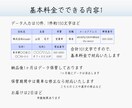 初回限定。データ入力やグラフ制作のお手伝いします 1文字約1円で対応。用紙サイズに資料制作のお手伝いもします。 イメージ2