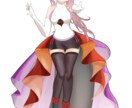 個人・Vtuber対応！女の子イラスト制作します 【全身】 / 動画サムネ・グッズ・立ち絵も対応！ イメージ1