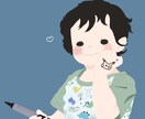 写真を元にイラストを制作致します 育児垢等のアイコンや、印刷してインテリアにもおすすめです イメージ2