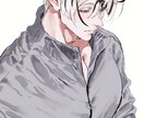 SNSアイコン描きます バストアップのみのカッコいいイラスト仕上げます！ イメージ3