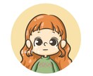 ゆるいアイコン用等のイラストを提供します ポップ系なタッチのアイコンイラストを描いております！ イメージ2