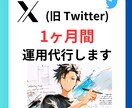 X(旧 Twitter)運用代行します 目的に応じたX運用代行を提供します イメージ1