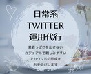 ツイッターを日常的な雰囲気で1ヶ月運用代行します 業者っぽい代行よりも親しみのあるツイッターアカウントへ イメージ1