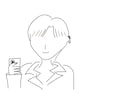 おしゃれな線画タッチで似顔絵を描きます おしゃれでシンプルな似顔絵を描いて欲しい方必見。 イメージ3