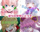 少年少女アイコン描きます Twitterや配信の際のi、hを描かせていただきます✩.* イメージ1