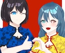 バストアップの一枚絵・夢絵・など制作します コテ同・アイコンなども描かせて頂きます！ イメージ3