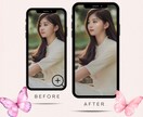 究極の美意識とバランス感覚で理想の写真に仕上げます もっと自分を輝かせるなら、SNS専門レタッチのAmoa＊ イメージ2
