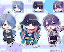 商用OK!ミニキャラ描きます グッズなど〇 貴方のお気に入りの絵柄でミニキャラ描きます イメージ2