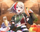 個人向：キャラクターデザイン・一枚絵・制作承ります ゲーム・Ｖ活・ノベル・広告他お好きな用途でお使いいただけます イメージ1