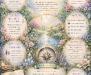 算命学をベースに、あなたの羅針盤アートを描きます 完全オリジナルオーダーアート！あなたの宿命や才能を鑑定します イメージ4