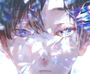 即日可！顔が命！表情が光るエモいイラスト描きます 用途自由！表情、顔に力を入れた目を惹くイラスト描きます！ イメージ1