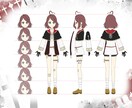 貴方のオリジナルキャラクターをデザイン致します 【実績用低価格】設定資料からTRPG用などなんでも承ります！ イメージ6