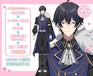 品質保証！Vtuberモデル制作します 現役イラスト講師がキャラデザ〜Live2Dモデリングまで対応 イメージ3