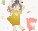 ぽんわかしたイラスト承ります ゆるかわポップなイラスト制作を目指して イメージ2