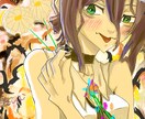アイコンを作ります 病み系やダークなイラスト、2次創作、オリキャラ イメージ2