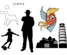 画像データをIllustratorでトレース致します☆ イメージ1