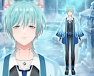 男性VTuber様向けの高品質セット承ります 配信画面/背景/ネームロゴ/離席中/待機中/OP/EDセット イメージ13