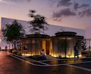 現役一級建築士が住宅の外観CGパースを作成します 現役一級建築士が作成するパースにより、おもいをかたちにします イメージ3