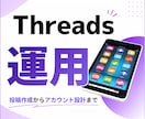 Threads投稿作成、運用代行サポートいたします スレッズ/コンサル/アドバイス/アカウント設計/集客 イメージ1